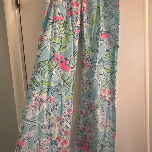 Lily Pulitzer pull on palazzo pant bal harbor print - Picture 7 of 7